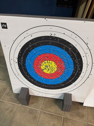 Diana de espuma para tiro con arco