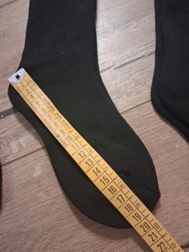 3 paia calzini invernali unisex neri