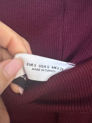 Pantalones Leggings Flare Granate