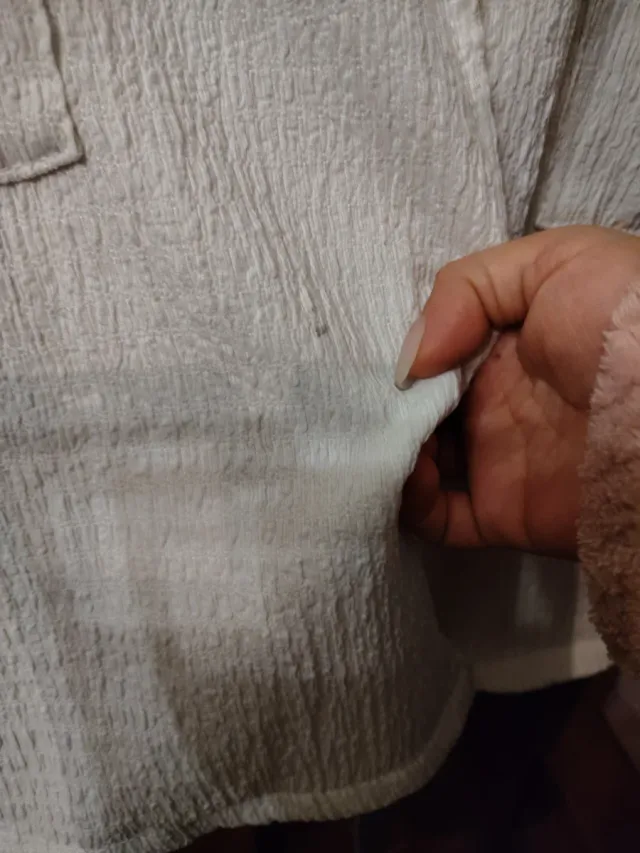 Giacchetta bianca molto elastica