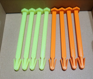 Soportes Ruedas Buggy 1-8 TT