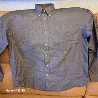 Camisa BASICS gris talla L