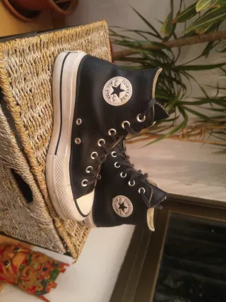 Converse All Star Botas Negras Talla 36.5