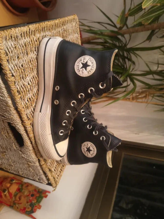 Stivali Converse All Star Neri Taglia 36.5