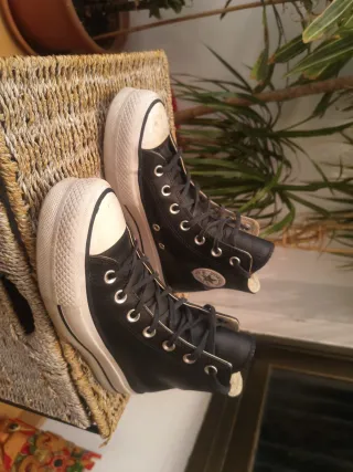 Converse All Star Botas Negras Talla 36.5
