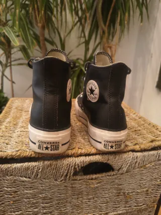 Converse All Star Botas Negras Talla 36.5