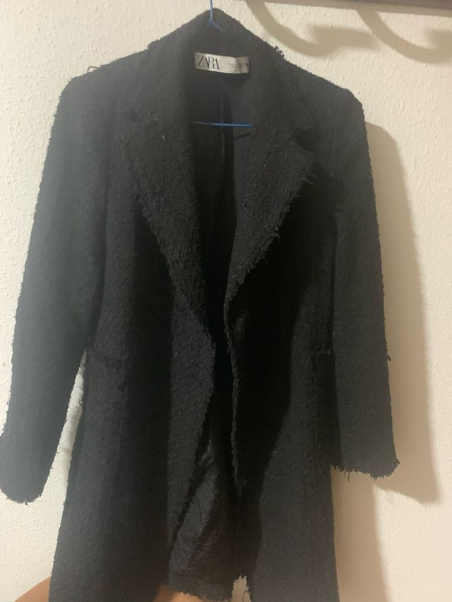 Abrigo Zara Negro
