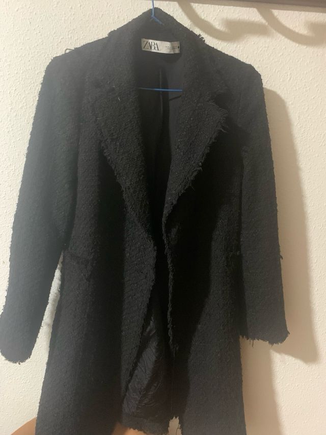 Abrigo Zara Negro