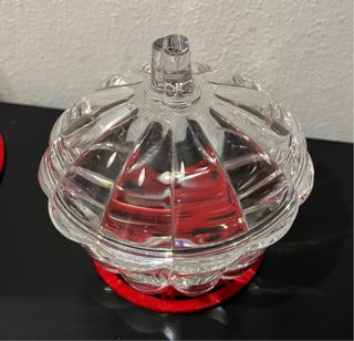 Portacaramelle / portaconfetti cristallo vintage