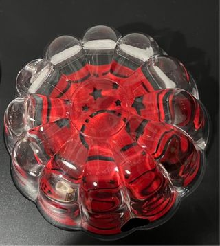 Portacaramelle / portaconfetti cristallo vintage