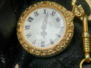 Orologio da tasca SIOV STOV ANTICHOC  finto oro