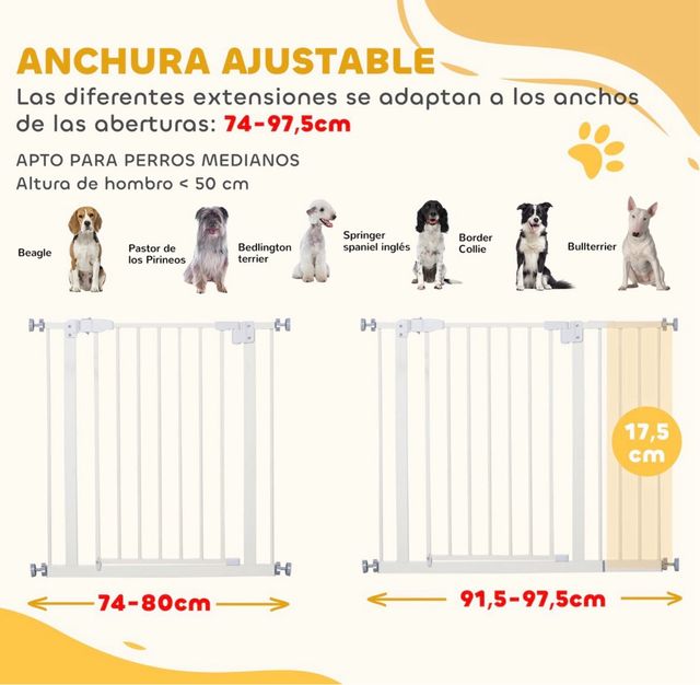 Barriera di sicurezza 74-97,5cm