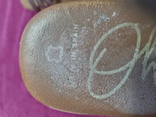 Sandalias Piel Doradas Talla 41