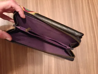 Bolso y cartera Desigual marrón oscuro, multicolor