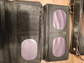 Bolso y cartera Desigual marrón oscuro, multicolor