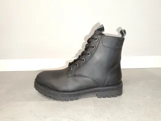 Stivali Lumberjack in vera pelle