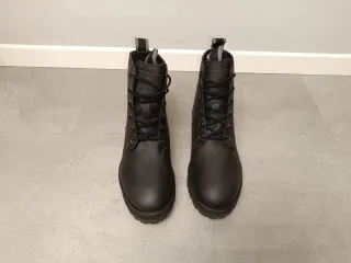 Stivali Lumberjack in vera pelle