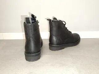 Stivali Lumberjack in vera pelle