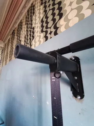 POWRX Barra Dominadas Pared Multigrip Ojal TRX