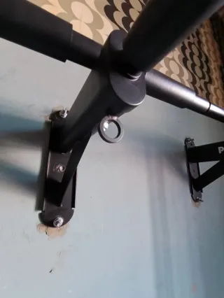 POWRX Barra Dominadas Pared Multigrip Ojal TRX