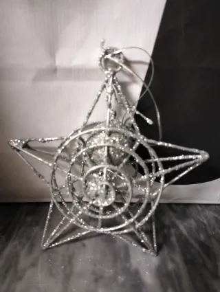 10 Decorazioni Natalizie Stelle e Sfere