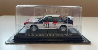 Audi Quattro Rally Sanremo 1981 M. Mouton 1/43