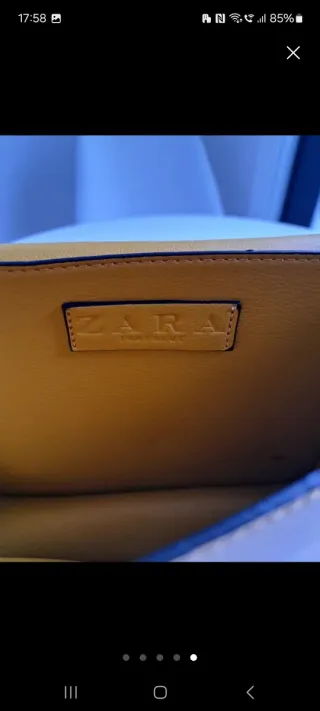 Bolso amarillo mostaza ZARA