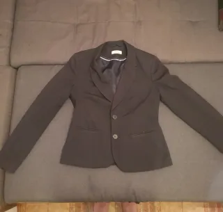 Americana azul marino talla L