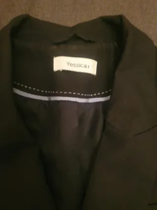 Americana azul marino talla L