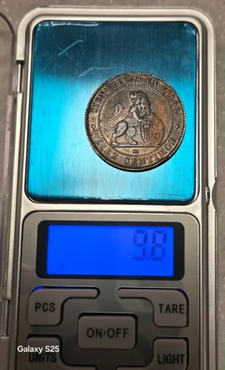 Moneda 10 céntimos Gobierno Provisional 1870
