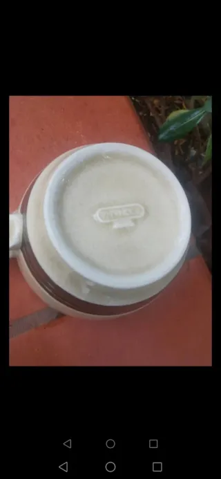 5 Tazze da cappuccino in ceramica Tognana