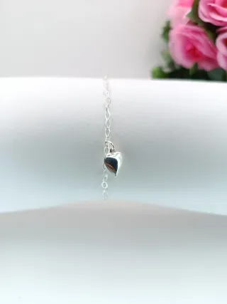 Reloj Classic rosa + Pulsera Corazón 925