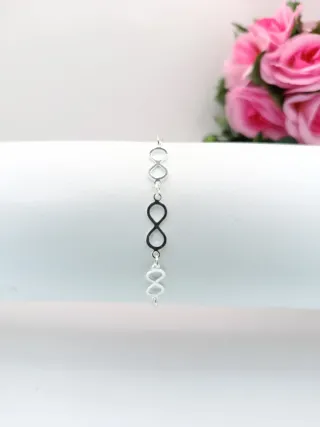 Reloj Classic rosa + Pulsera Corazón 925