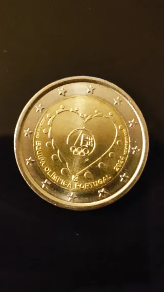 Moneda 2€ Conmemorativa Portugal 2024