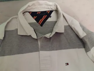 Polo Tommy Hilfiger Rayas Talla L