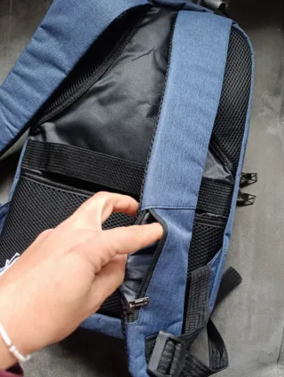 Mochila con sistema antirrobo