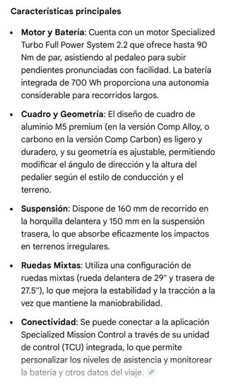 Specialized turbo levo