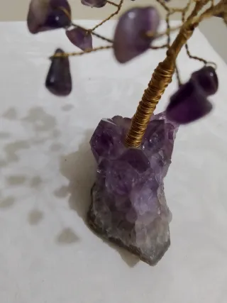 Albero Bonsai con Base di Ametista