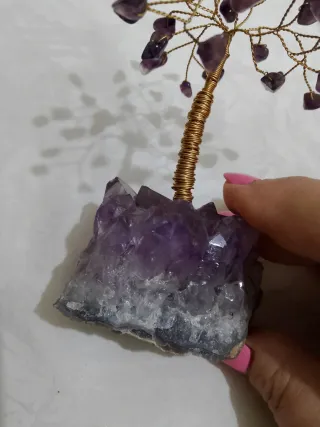 Albero Bonsai con Base di Ametista