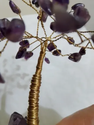 Albero Bonsai con Base di Ametista