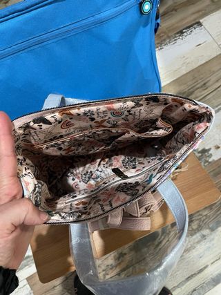 Bolso Mochila Sweet Candy Rosa y Azul