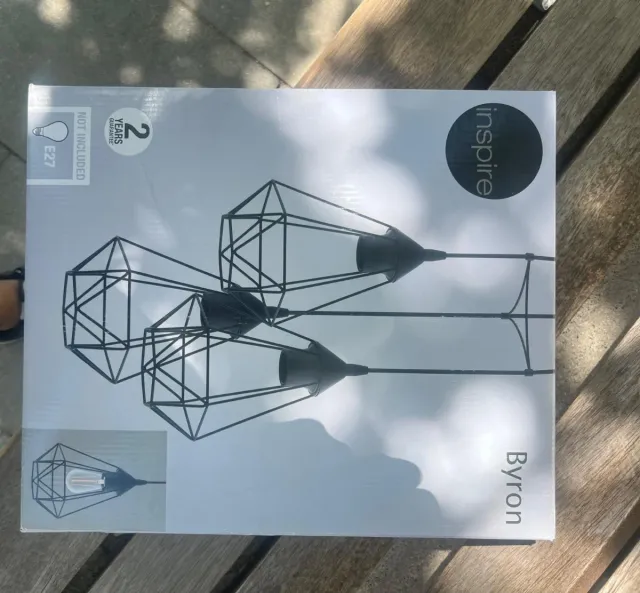 Lámpara Byron Colgante Negra