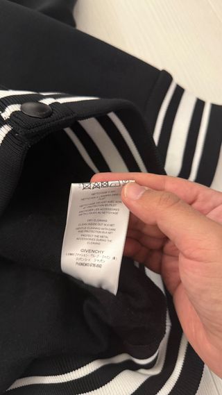 Cazadora Givenchy Negra y Blanca