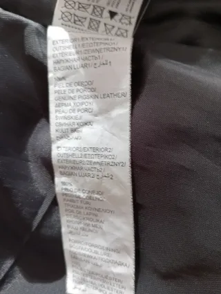 Chaqueta de cuero para mujer