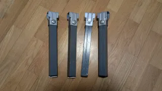 4 Patas Somier Metálicas de 30x30 mm