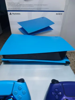 PlayStation 5 FAT Azul y Morado