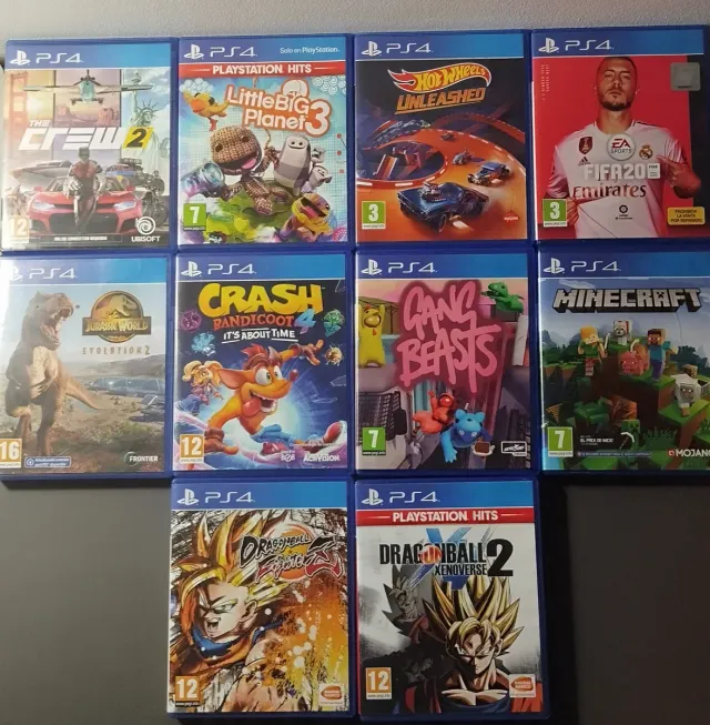 Lote di 13 Giochi PS4