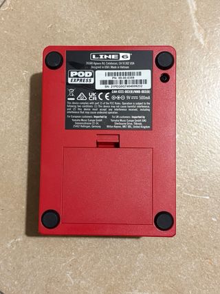 Pedal Effetti Line 6 POD Express Rosso