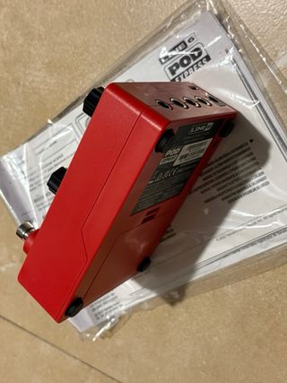 Pedal Effetti Line 6 POD Express Rosso