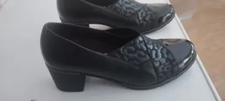 Zapatos Pitillos Talla 37 Negros